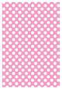 Printed Wafer Paper - Small Dots Pastel Pink